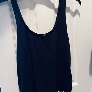Abercrombie & Fitch Black Tank Top